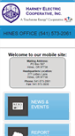 Mobile Screenshot of harneyelectric.org
